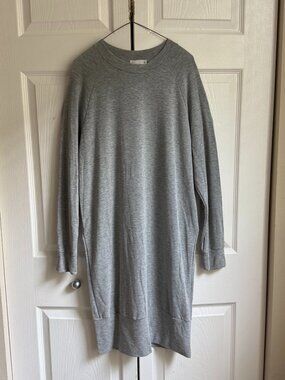 Stretch sweatshirt dress